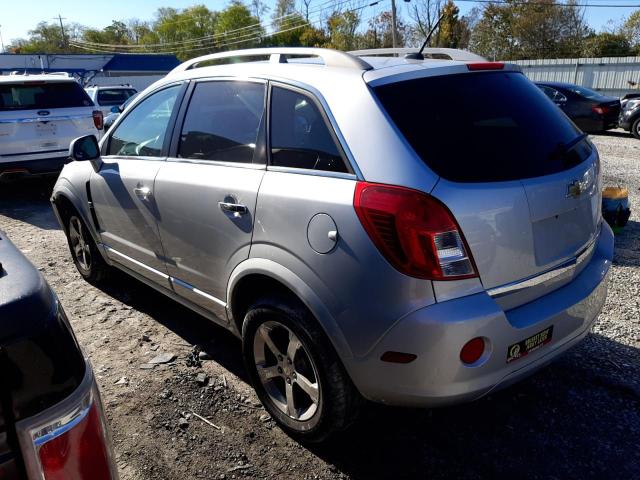 3GNAL3EK1ES524983 - 2014 CHEVROLET CAPTIVA LT SILVER photo 2