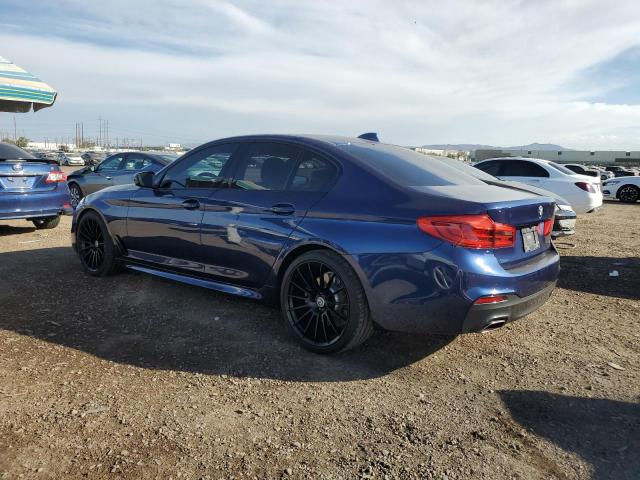 WBAJE5C58KWW11224 - 2019 BMW 540 I BLUE photo 2