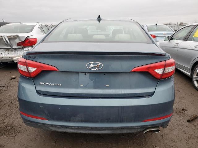 5NPE24AF4FH068176 - 2015 HYUNDAI SONATA SE BLUE photo 6