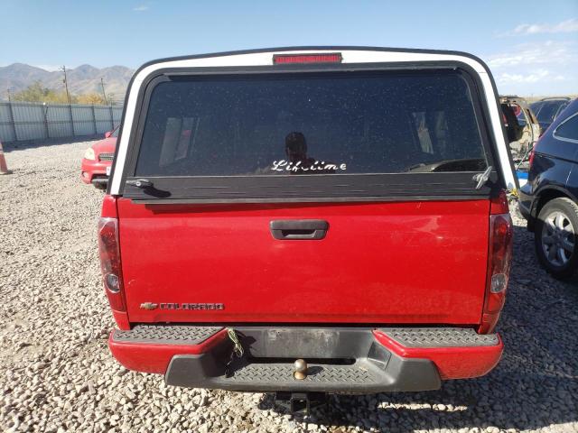 1GCCSBFE7B8123501 - 2011 CHEVROLET COLORADO RED photo 6