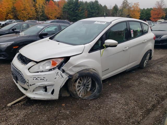 1FADP5AU1DL540138 - 2013 FORD C-MAX SE WHITE photo 1