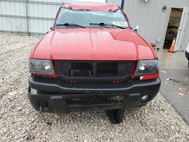 1FTZR15E31PB75102 - 2001 FORD RANGER SUPER CAB Červená fotografie 5