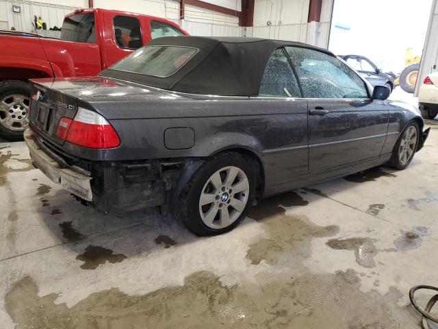 WBABW334X6PX86703 - 2006 BMW 325 CI GRAY photo 3