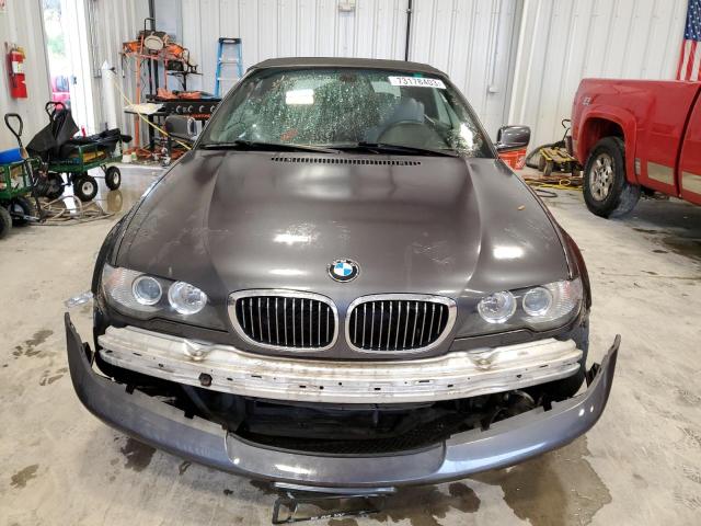 WBABW334X6PX86703 - 2006 BMW 325 CI GRAY photo 5