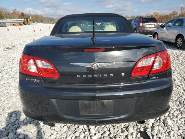 1C3LC65M88N100711 - 2008 CHRYSLER SEBRING LIMITED BLACK photo 6