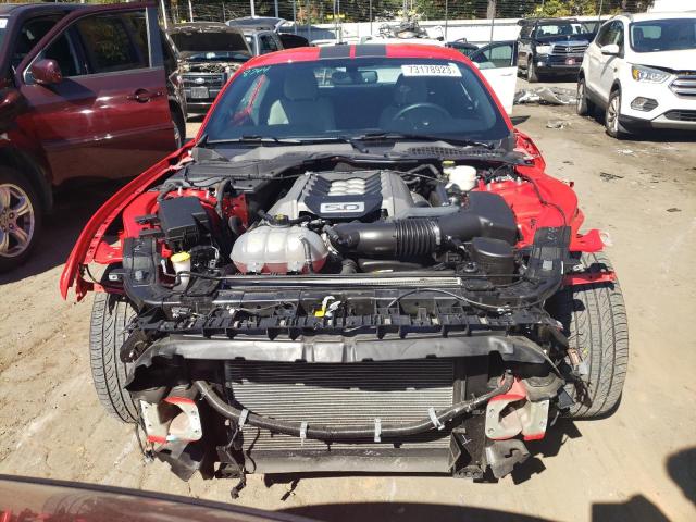1FA6P8CF2H5270453 - 2017 FORD MUSTANG GT RED photo 5