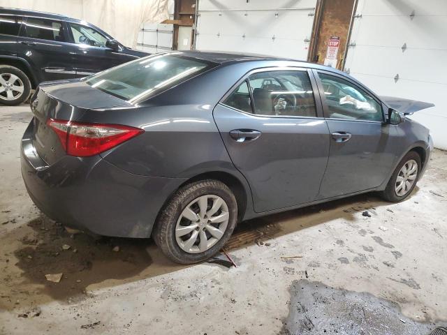 2T1BURHEXGC529392 - 2016 TOYOTA COROLLA L GRAY photo 3