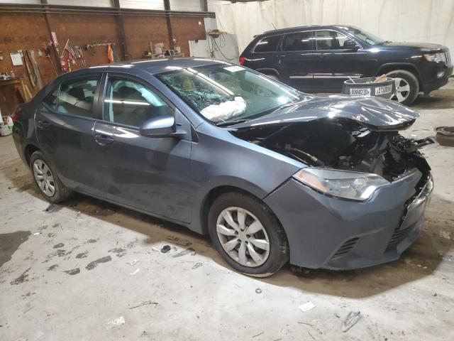 2T1BURHEXGC529392 - 2016 TOYOTA COROLLA L GRAY photo 4