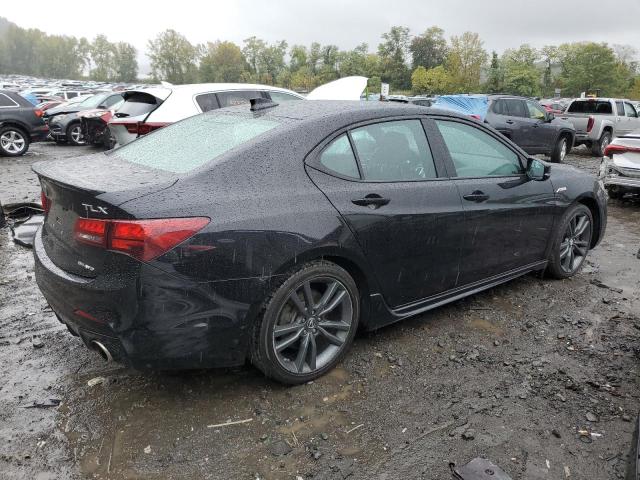 19UUB3F6XJA000626 - 2018 ACURA TLX TECH+A Սև լուսանկար 3