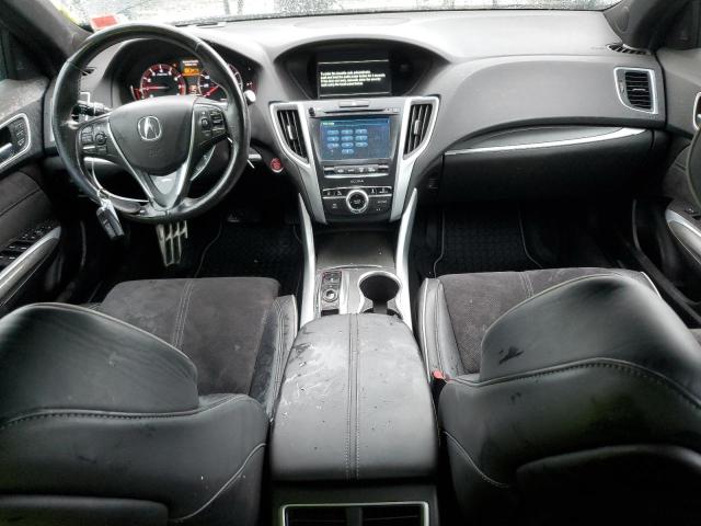19UUB3F6XJA000626 - 2018 ACURA TLX TECH+A Սև լուսանկար 8