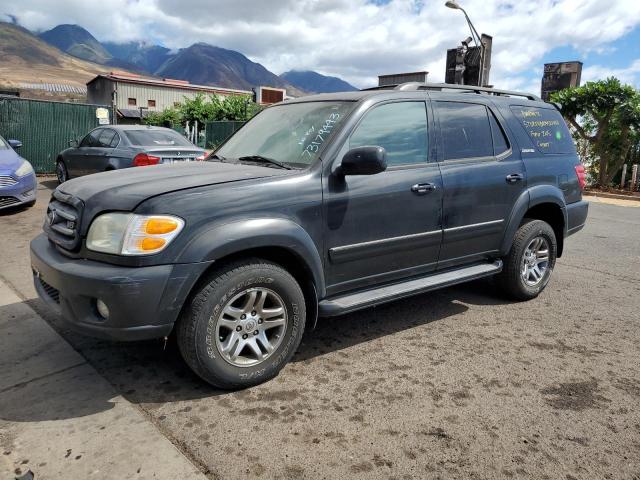 5TDBT48A94S214511 - 2004 TOYOTA SEQUOIA LIMITED BLACK photo 1