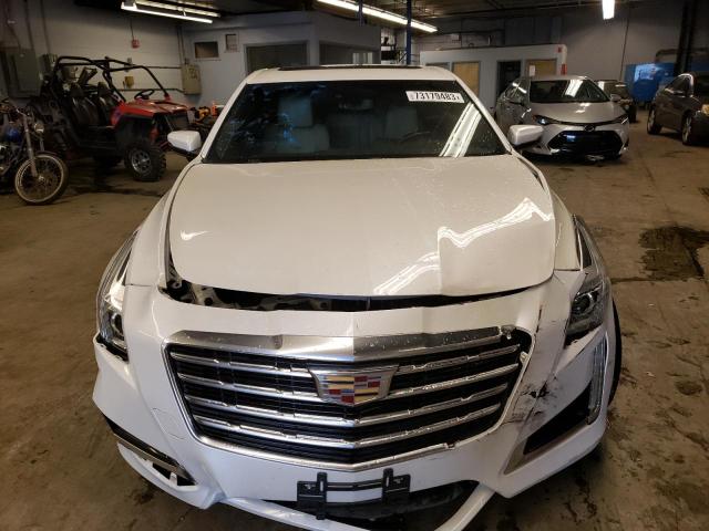 1G6AR5SX6J0148062 - 2018 CADILLAC CTS LUXURY WHITE photo 5