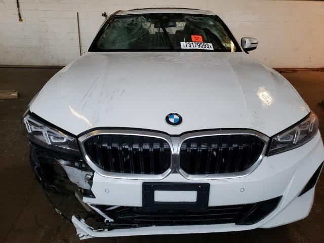 3MW89FF05P8D58601 - 2023 BMW 330XI WHITE photo 5