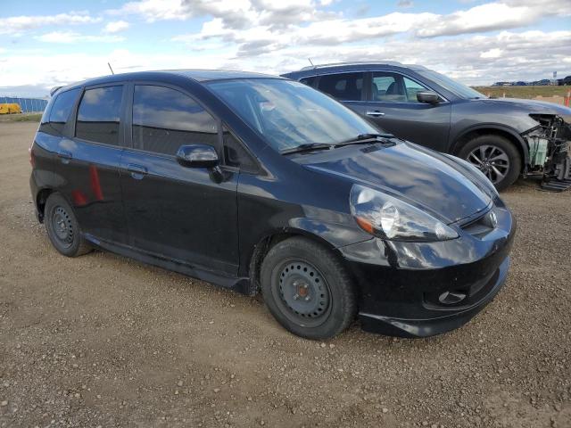 JHMGD37607S813771 - 2007 HONDA FIT S 黑色 照片 4