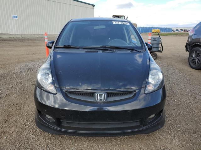 JHMGD37607S813771 - 2007 HONDA FIT S 黑色 照片 5