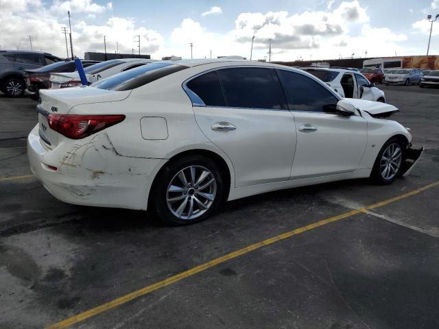 JN1BV7AP1FM345802 - 2015 INFINITI Q50 BASE WHITE photo 3