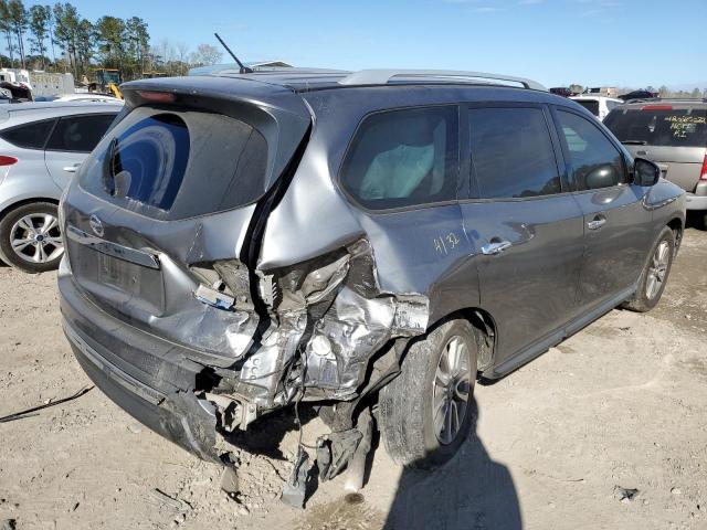 5N1AR2MN4FC682086 - 2015 NISSAN PATHFINDER S GRAY photo 3