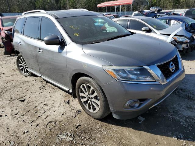 5N1AR2MN4FC682086 - 2015 NISSAN PATHFINDER S GRAY photo 4