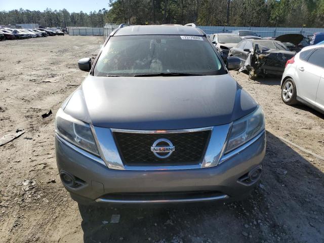 5N1AR2MN4FC682086 - 2015 NISSAN PATHFINDER S GRAY photo 5