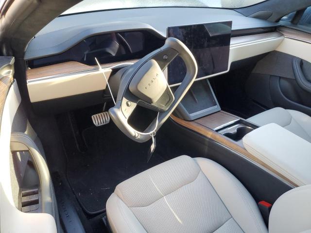 5YJSA1E56MF438853 - 2021 TESLA MODEL S GRAY photo 8