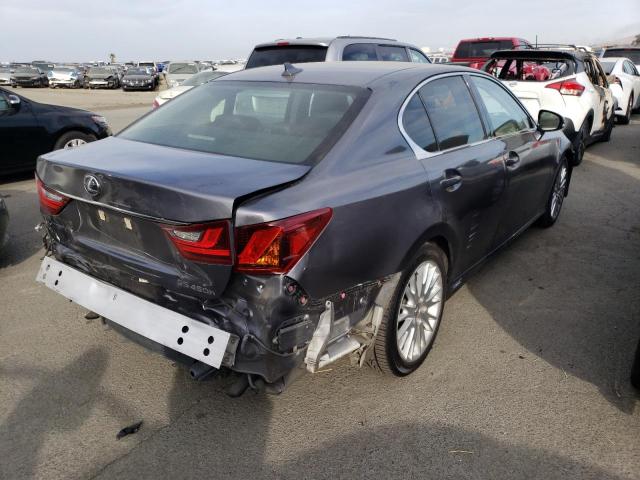 JTHBS1BL9D5003955 - 2013 LEXUS GS 450H GRAY photo 3