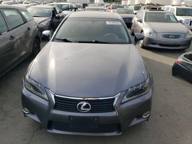 JTHBS1BL9D5003955 - 2013 LEXUS GS 450H GRAY photo 5