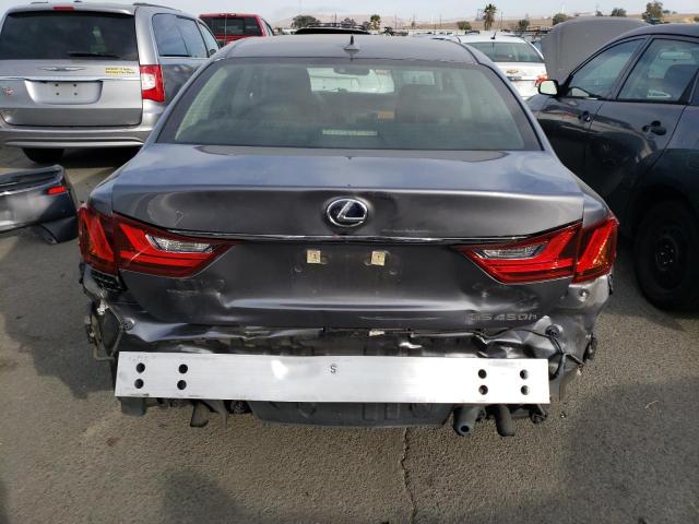 JTHBS1BL9D5003955 - 2013 LEXUS GS 450H GRAY photo 6