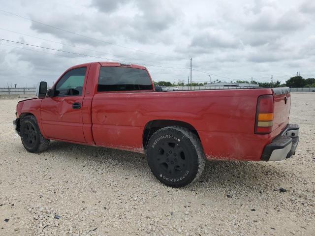 1GCEC14W42Z327856 - 2002 CHEVROLET SILVERADO C1500 RED photo 2