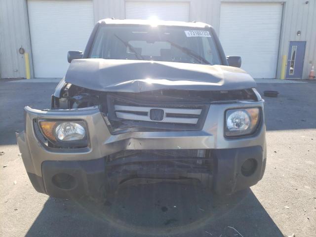 5J6YH28738L011412 - 2008 HONDA ELEMENT EX GRAY photo 5