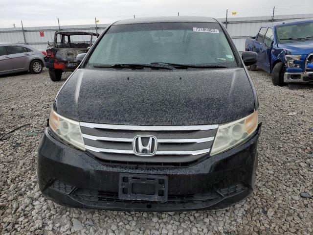 5FNRL5H43BB049510 - 2011 HONDA ODYSSEY EX BLACK photo 5