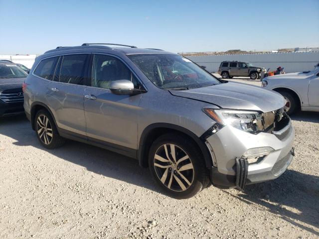 5FNYF6H91HB503539 - 2017 HONDA PILOT TOURING GRAY photo 4