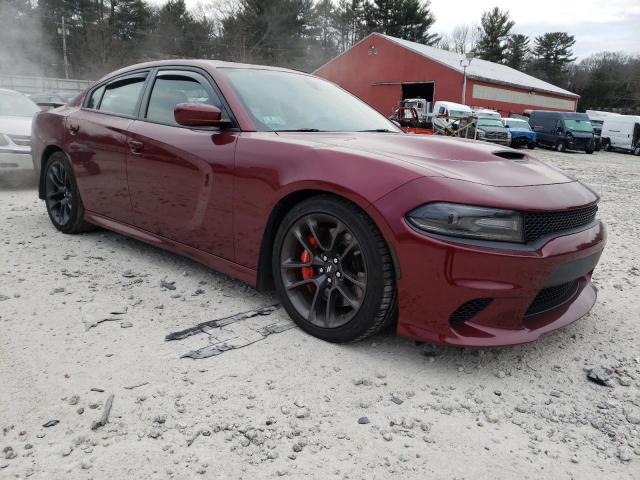 2C3CDXL99JH128565 - 2018 DODGE CHARGER SRT HELLCAT BURGUNDY photo 4