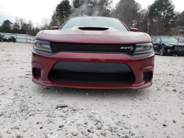 2C3CDXL99JH128565 - 2018 DODGE CHARGER SRT HELLCAT BURGUNDY photo 5