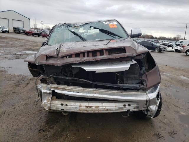 5TFAW5F1XEX404423 - 2014 TOYOTA TUNDRA CREWMAX PLATINUM Qəhvəyi foto 5