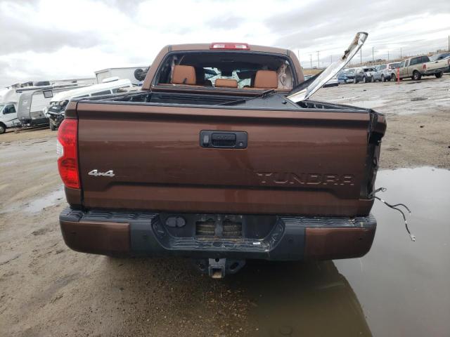 5TFAW5F1XEX404423 - 2014 TOYOTA TUNDRA CREWMAX PLATINUM Qəhvəyi foto 6