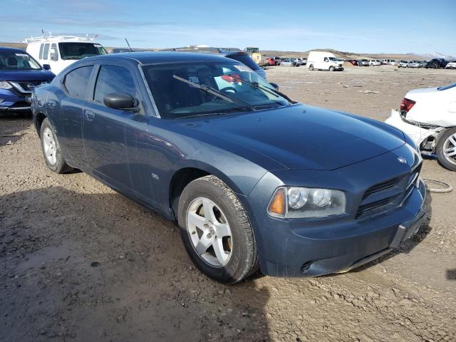 2B3KA43G18H270109 - 2008 DODGE CHARGER BLUE photo 4