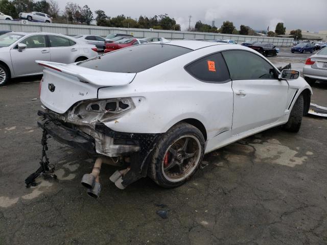 KMHHU6KJ4EU120024 - 2014 HYUNDAI GENESIS CO 3.8L WHITE photo 3