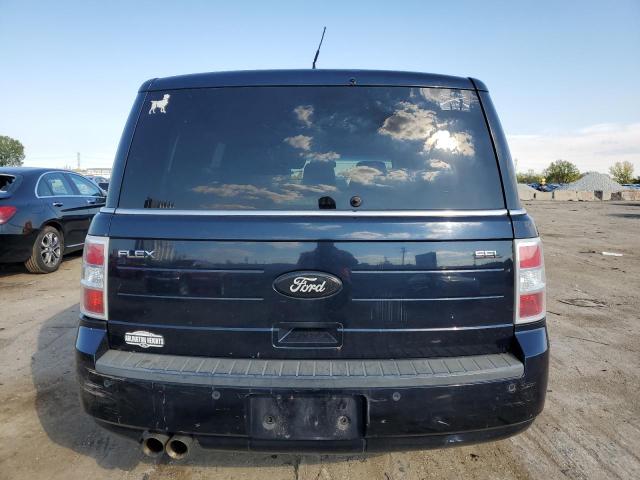 2FMDK52C49BA84024 - 2009 FORD FLEX SEL BLACK photo 6