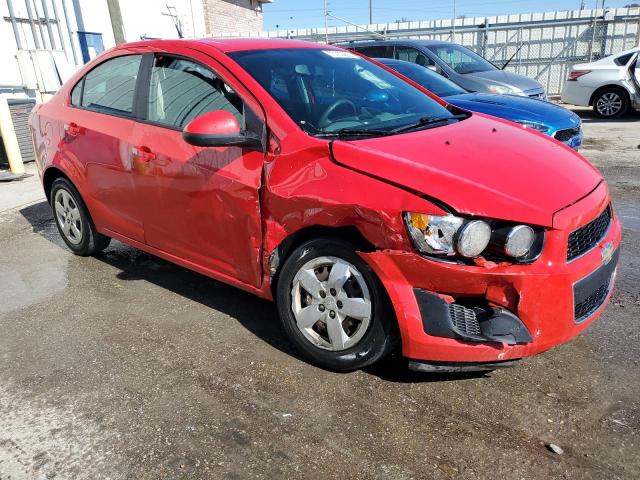 1G1JA5SH1E4168546 - 2014 CHEVROLET SONIC LS 红色 照片 4