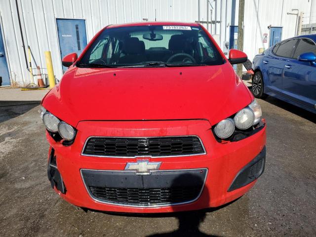 1G1JA5SH1E4168546 - 2014 CHEVROLET SONIC LS 红色 照片 5