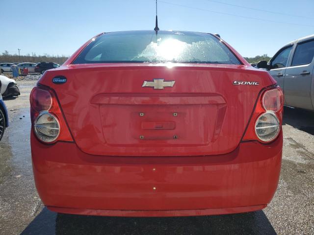1G1JA5SH1E4168546 - 2014 CHEVROLET SONIC LS 红色 照片 6