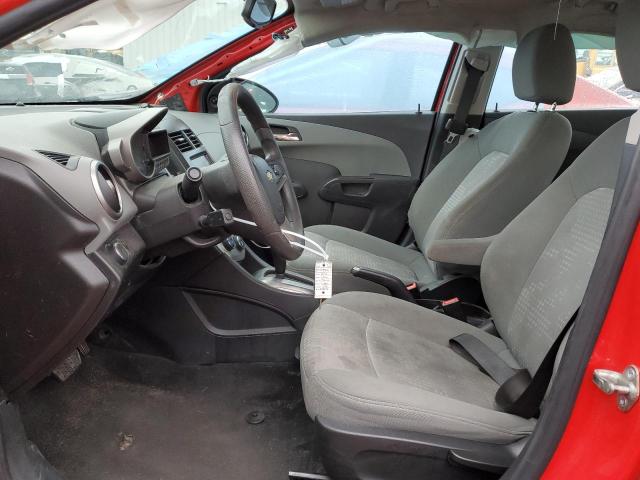 1G1JA5SH1E4168546 - 2014 CHEVROLET SONIC LS 红色 照片 7