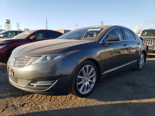 3LN6L2J90GR615566 - 2016 LINCOLN MKZ GRAY photo 1