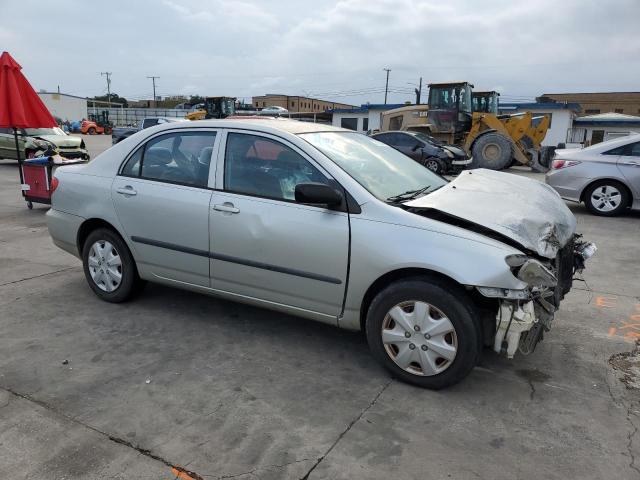 1NXBR32E14Z290574 - 2004 TOYOTA COROLLA CE SILVER photo 4