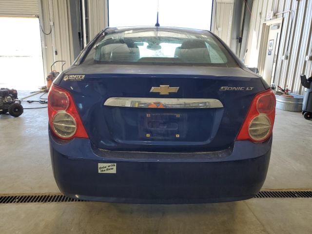 1G1JC5SH1D4140402 - 2013 CHEVROLET SONIC LT BLUE photo 6