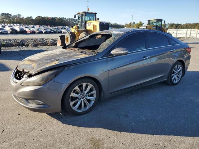 5NPEC4AB6BH191949 - 2011 HYUNDAI SONATA SE GRAY photo 1