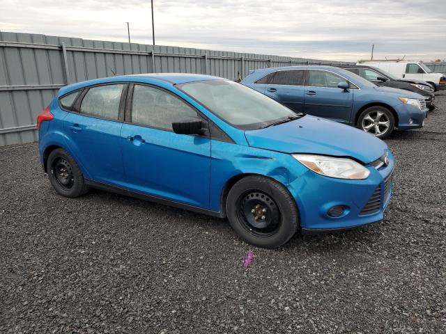 1FADP3K22EL328321 - 2014 FORD FOCUS SE BLUE photo 4