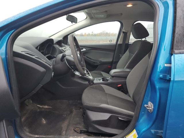 1FADP3K22EL328321 - 2014 FORD FOCUS SE BLUE photo 7