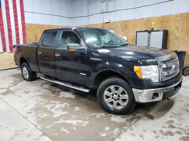 1FTFW1ET2DFC89371 - 2013 FORD F150 SUPERCREW BLACK photo 4