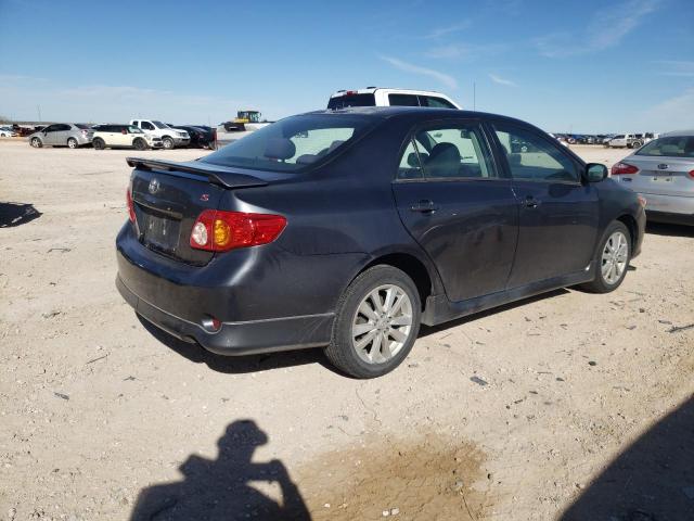 1NXBU40E39Z099981 - 2009 TOYOTA COROLLA BASE CHARCOAL photo 3
